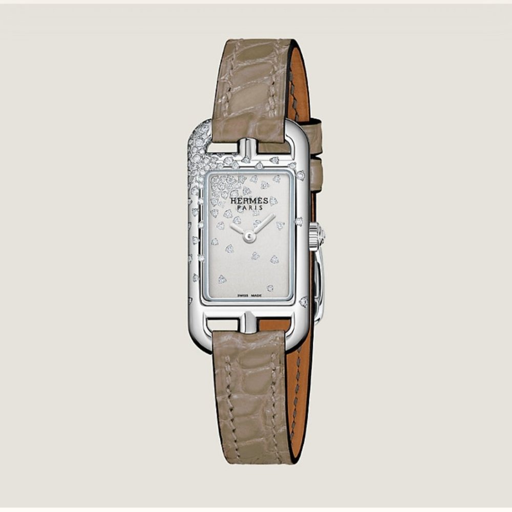 (Sold) Hermes Diamond Watch